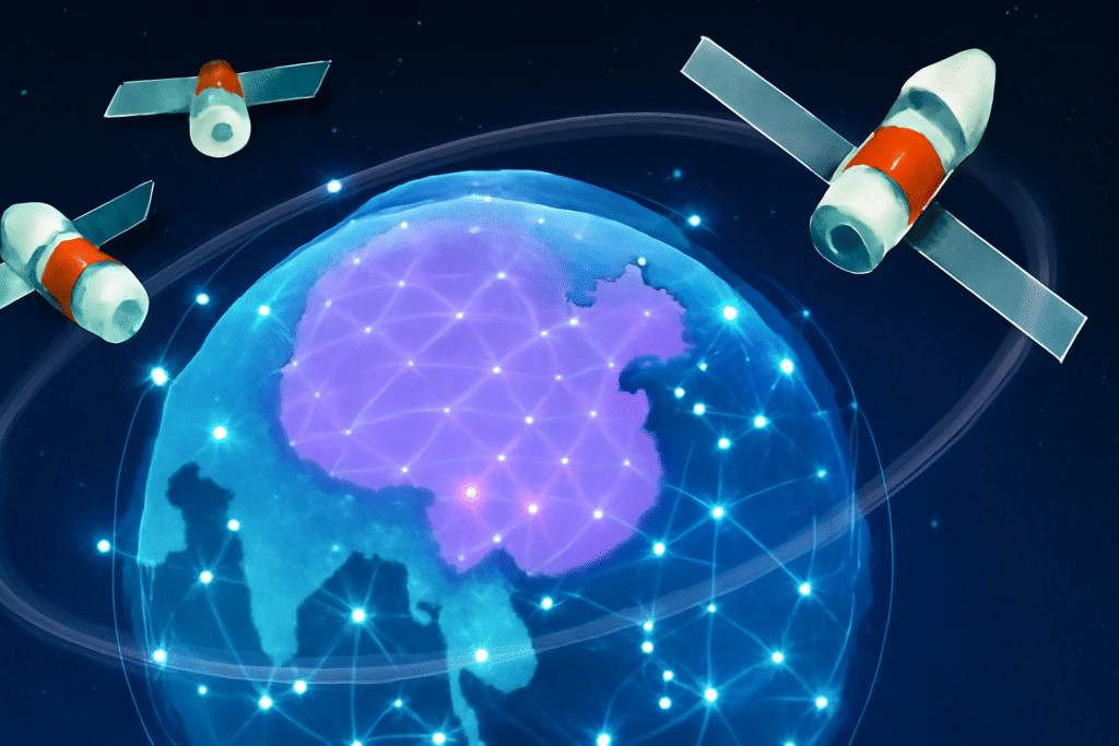 Starlink India launch - Satellite internet dish installation