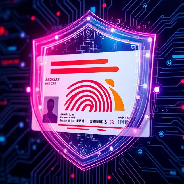 Aadhaar card misuse alert concept