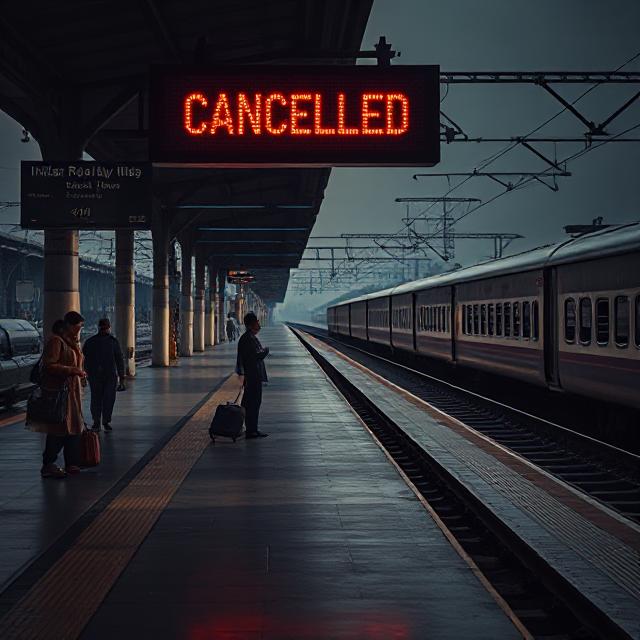 Major Train Cancellations in August