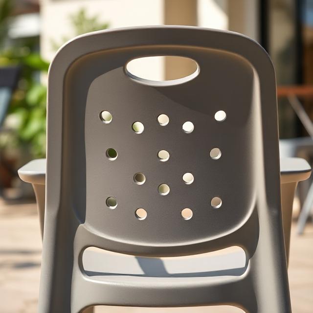 Why Plastic Chairs Have That Hole in the Backrest
