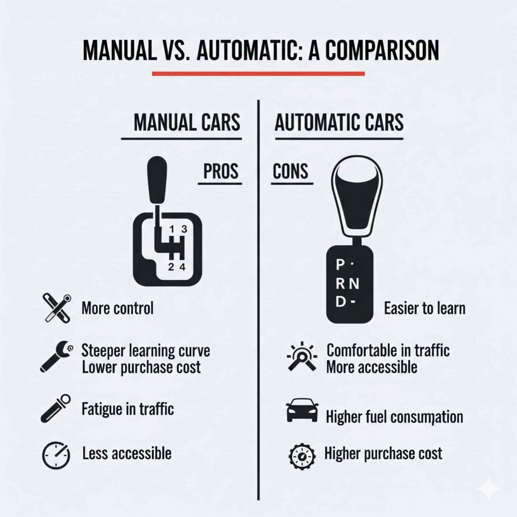 Manual vs Automatic Cars Which One Should You Buy