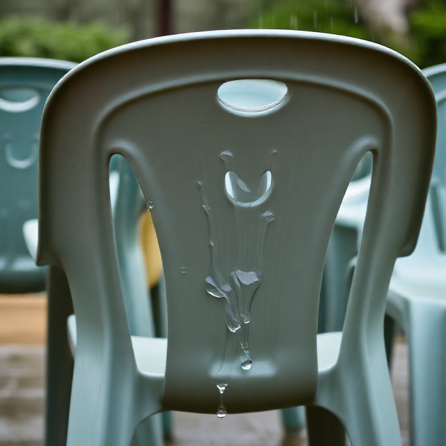 Why Plastic Chairs Have That Hole in the Backrest