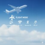 Flight Mode Uses illustration showing airplane mode icons